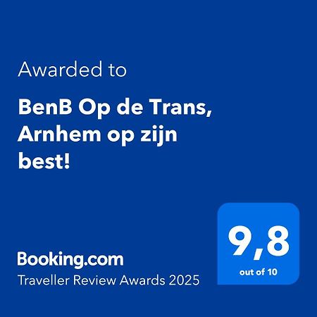 Benb Op De Trans, Arnhem Op Zijn Best! Exterior foto